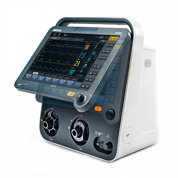 Аппарат искусственной вентиляции легких Mindray SV 300, капнометрия в основном потоке