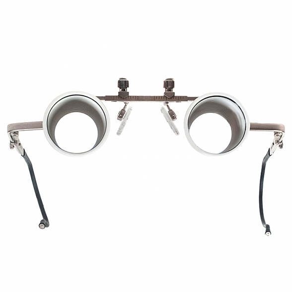 Бинокулярная лупа Heine C 2.3, рабочее расстояние 340 мм, крепление на оправу