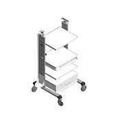 Стойка эндоскопическая аппаратная Модель 3411 (3411Ш)