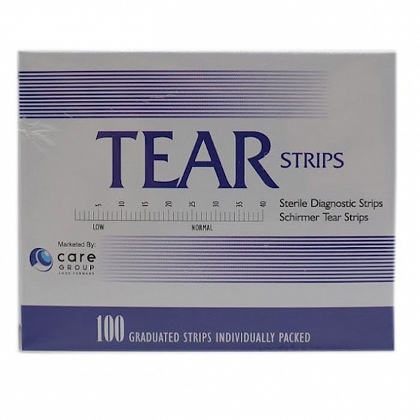 Полоски офтальмологические диагностические Tear Strips №100