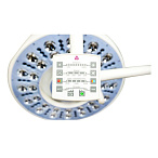 Светильник хирургический передвижной с аварийным питанием 602п Эмалед