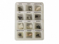 Набор образцов минеральных камней (12 шт.) Микромед