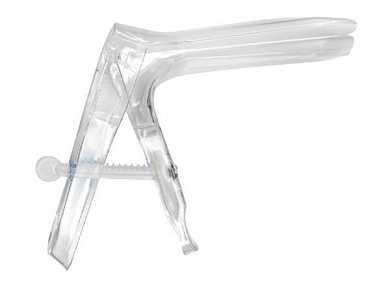 Зеркало гинекологическое по Куско Дафина-Алайф с дуговым фиксатором, стерильное, размер S