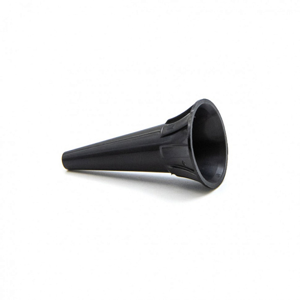 Одноразовая ушная воронка 3 мм, 100 шт./уп. черная для отоскопов e-scope, ri-scope® L1/L2 Riester