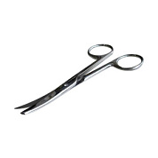 Ножницы для глубоких полостей с одним острым концом (230 мм)