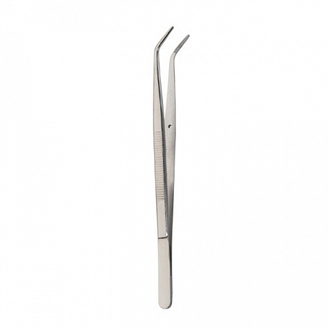 Пинцет зубной изогнутый, 147 мм., Surgiwell