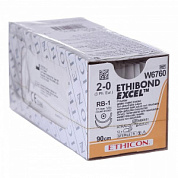 Шовный материал ЭТИБОНД Эксел 2/0. 90 см. зеленый Кол. 17 мм х 2. 1/2 Ethicon
