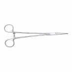 Зажим артериальный и лигатурный по Оверхольту, 21 см