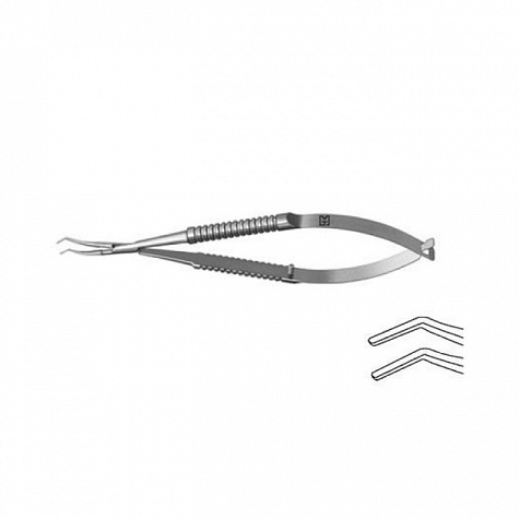 Пинцет для линз по Клеймену F-7012