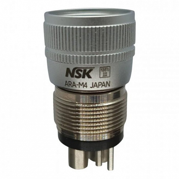 ARA-M4 - противоинфекционный переходник с обратным клапаном, без оптики, соединение M4 (Midwest M4), NSK Nakanishi