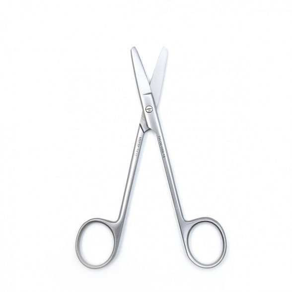 Ножницы хирургические прямые, 150 мм (Н-59р), МИЗТ