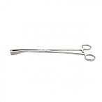 Щипцы маточные 3-х зубые, изогнутые 260 мм