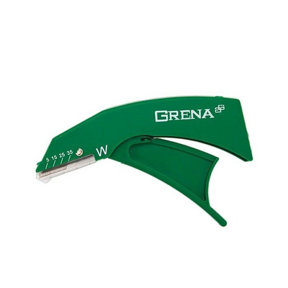 Степлер сшивающий хирургический кожный, 15 широких скоб, SSG-15W пр-ва Grena Ltd