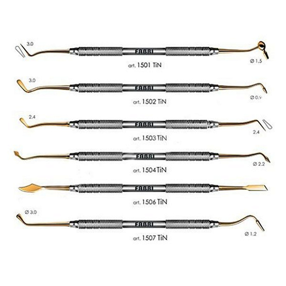 Малый набор для работы с композитами (6 инстр) (Арт: 1500 m TiN)