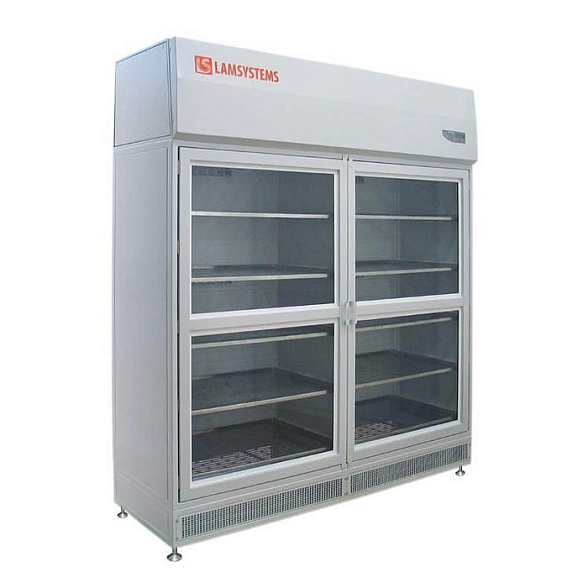 Шкаф стерильного хранения с распашными дверями и лампами УФО для фармацевтических производств (КД 442.180.30)