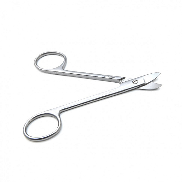 Ножницы BEEBEE, вертикально изогнутые, 125 мм (Н-79р), МИЗТ