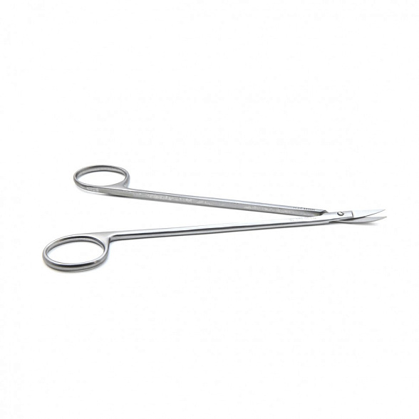 Ножницы KELLY, остроконечные вертикально-изогнутые, 160 мм (Н-23р), МИЗТ