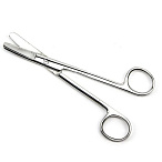 Ножницы хирургические вертикально-изогнутые, 150 мм Медтехника