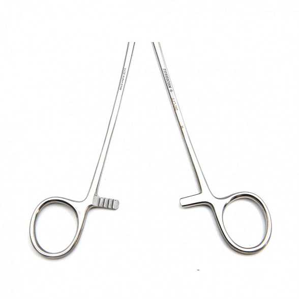 Зажим вагинальный, по Фауру 200 мм