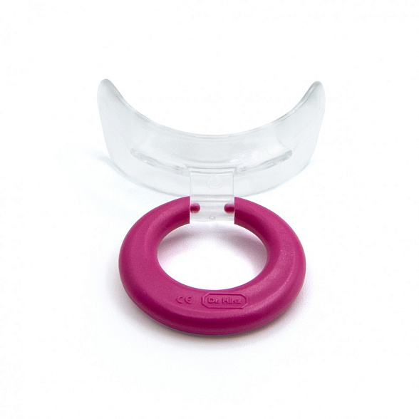 Вестибулярная пластина MUPPY с козырьком, прозрачная, small C I