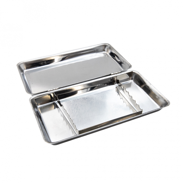 Лоток стоматологический на 8 инструментов "О", 200х90 мм. Surgiwell