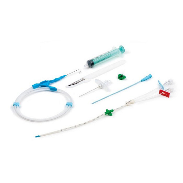 Набор по Cельдингеру 2-канальный, катетер - 11F, Balton