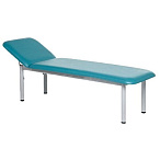 Кушетка смотровая медицинская, 2-х секционная, сварная, обивка - искуственная кожа 1980х640х750 БТ-А01