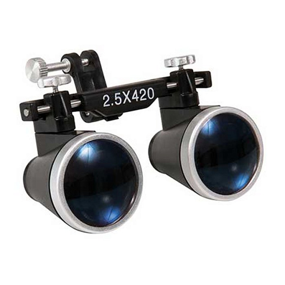 Бинокулярная лупа 2.5 x 420мм (Увеличение х Рабочее расстояние) для Н-600 LED, KaWe