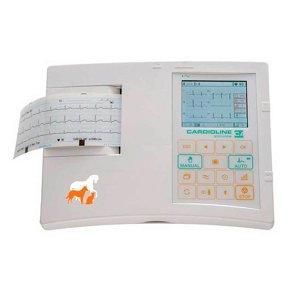 Трехканальный электрокардиограф ar600viewbt VET Cardioline