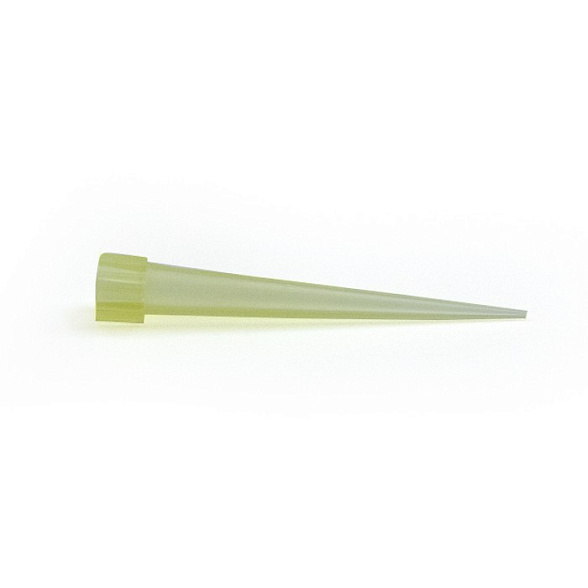 Наконечники типа Эппендорф 5-200 мкл, ПП, желтые (1000 шт/уп), Италия