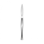 Скальпель хирургический остроконечный, простая ручка, 17 см, Surgicon