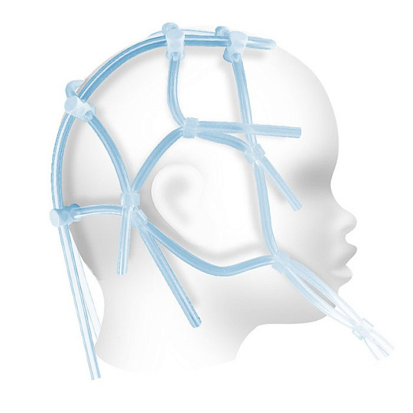 Шлем для крепления электродов ЭЭГ (детский), размер 34–42