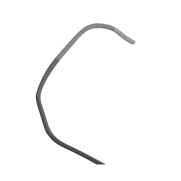 Ангиографический катетер Renal double bumper tip, Curatia (Размер 4F)