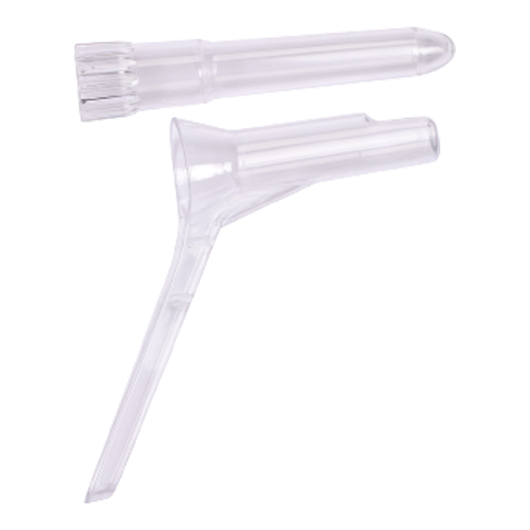 Аноскоп медицинский одноразовый стерильный Юникорнмед модель L с выемкой