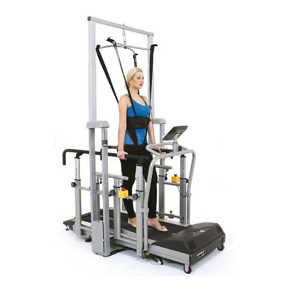 Система подвесная реабилитационная для вертикализации пациента с беговой дорожкой Орторент С+