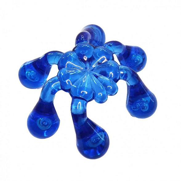 Массажёр «Лапонька-Краб» с шипами на шести массажных элементах