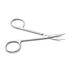 Ножницы глазные д/стекловидного тела вертикально изогнутые 114 мм