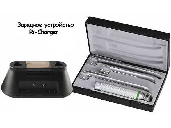 Ri-integral Miller baby набор ларингоскопов XL2,5 В, батареечная рук. АА Riester