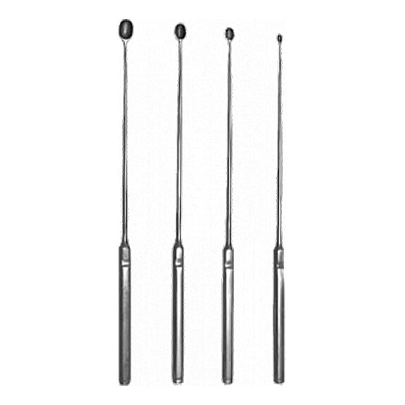 Набор ложек нейрохирургических овальных (4шт) Тумботино