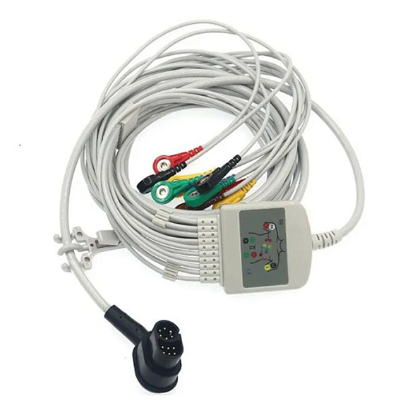 Кабель ЭКГ 10-жильный (12 отведений) в комплекте ZOLL