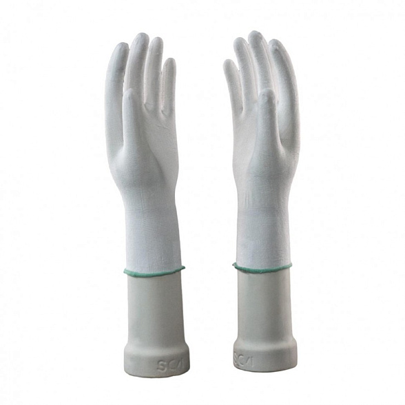 Перчатки кольчужные хирургические, защитные, синтетические, стерильные, р-р M