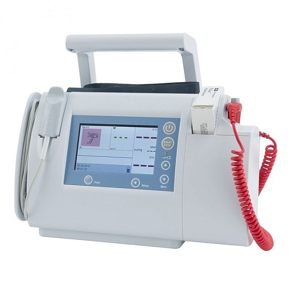 Диагностический кардио монитор Ri-Vital spot-check (PEARL стандартная манжета, и увеличенная SpO₂, сенсор взрослый. электронный термометр ректальный) Riester