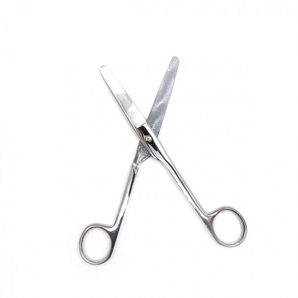 Ножницы тупоконечные, прямые, 170 мм, Surgiwell