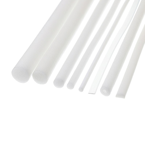 Имплантат силиконовый губчатый жгут по типу ИГЖ диаметром 3 мм и длиной 125 мм стерильно, Медсил