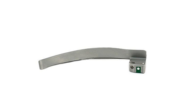 Клинок ларингоскопа Macintosh №4 изогнутый Fiber Optic Surgicon