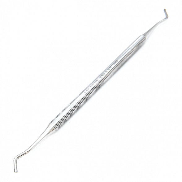 Кюретка для парадонтоза по Goldman-Fox с двойным изгибом, 165 мм