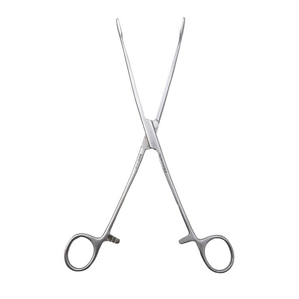 Корнцанг медицинский GROSS-MAIER, изогнутый, для детей, 228 мм (Щ-20-4р), МИЗТ