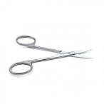 Ножницы глазные остроконечные прямые, 113 мм