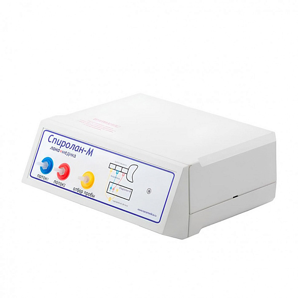 Прибор для функциональной оценки параметров дыхания "СПИРОЛАН-М" (стартовая комплектация с компьютером)