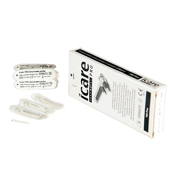 Одноразовые наконечники для тонометра офтальмологического Icare PRO (модель TA03) 1уп./100 шт.
